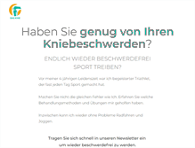 Tablet Screenshot of das-knie.de